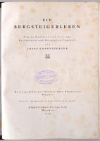 Josef Enzensperger: Ein bergsteigerleben. Alpine Auflatze und Vortrage Reisebriefe und Kerguelen. Mü...