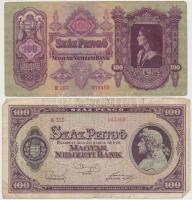 1930-1945. 10P-100.000P 10db klf pengő bankjegy, közte 1930. 20P T:III,III-