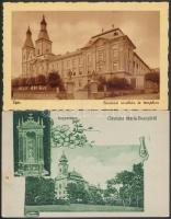 5 db RÉGI magyar képeslap; köztük több 1938 Szent István emlékév és Szent Jobb országjárása, Eger, M...