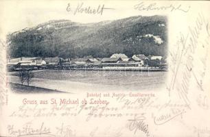 St. Michael ob Loeben Railway-station, enamel-factory