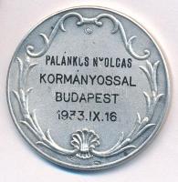 1933. "Magyar Evezős Szövetség / Palánkos nyolcas kormányossal Budapest 1933. IX. 16." jel...