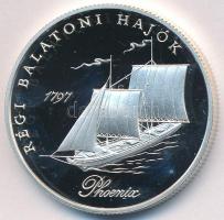 1998. 2000Ft Ag "Régi balatoni hajók II - Phoenix" tokban T:PP