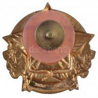 Csehszlovákia ~1970-1980. "Neprojdou! (Nem jutnak át!)" zománcozott fém határőrjelvény III...