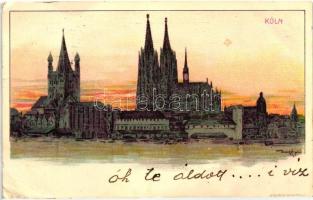 1899 Köln, Cologne; Kosmos S 11. litho s: Basch Árpád (EB)