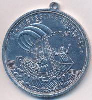 DN "Szent György" Al érem füllel (50mm) T:2 ph