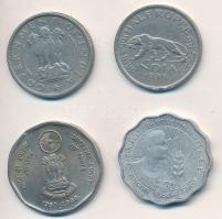 India 1946. 1/2R Ni + 1954. 1/2R Ni + 1975. 10p Al + 2000. 2R Ni T:2,2- ph.
India 1946. 1/2 Rupee N...