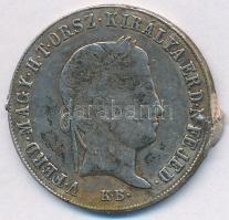 1848KB 20kr Ag "V. Ferdinánd" T:2- fny., ph.