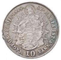 1848KB 10Kr Ag "V. Ferdinánd" T:2- fny., ph., patina 
Hungary 1848KB 10 Kreuzer Ag "...