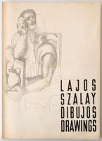 Szalay Lajos: Dibujos Drawings 1934-1954. Tucumán, 1954, Universidad Nacional de Tucuman. Kiadói papírkötés. Szalay Lajos: Rajzok, spanyol és angol nyelven. / Lajos Szalay: Drawings, in spanish and english language.