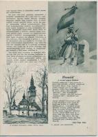 1939 Képes Vasárnap: 1939. április 2. 14. szám. Tűzött papírkötés, sok fotóval, érdekes cikkel, 34 p...