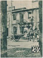 1939 Képes Vasárnap: 1939. október 8. 41. szám. Tűzött papírkötés, sok fotóval, érdekes cikkel, 14 p. Foltos.