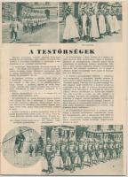 1938 Képes Vasárnap: 1938. október 30. 41. szám. Tűzött papírkötés, sok fotóval, érdekes cikkel, 33 ...