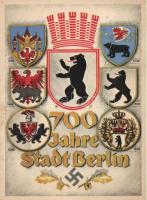 1937 700 Jahre Stadt Berlin / anniversary, NS Propaganda So. Stpl s: Pechtold