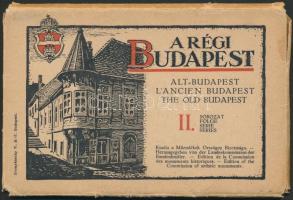 Budapest, Műemlék Országos Bizottság II. sorozat  - 16 db képeslap tokban / 16 old postcards in case