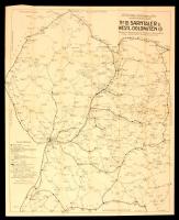 J. G. Thöni's Weg- und Distanzkarten 10.: Sarntaler und westliche Dolomiten, 1:100000, Verlag J. Grissemann, 70×58,5 cm