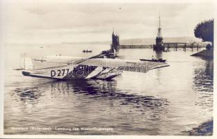 Konstanz Bodensee Hydroplane Foto AK