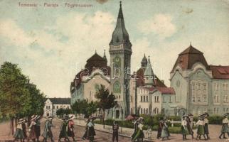 Temesvár, Timisoara; Piarista főgimnázium / grammar school (EK)