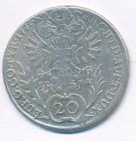 Ausztria 1777IC-FA 20kr Ag "Mária Terézia" (6,30g) T:3 anyagfelesleg
Austria 1772IC-FA 20...