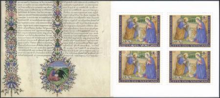 Karácsony bélyegfüzet Christmas stamp booklet