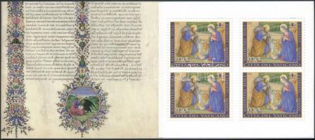 Christmas stamp-booklet Karácsony bélyegfüzet