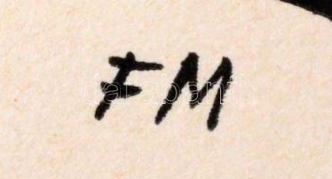 Frans Masereel (1889-1972): A halál győzelme. Fametszet, papír, jelzett a dúcon, 34x24 cm