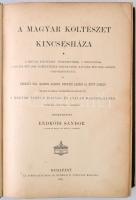 Endrődi Sándor (szerk.): A magyar költészet kincsesháza. Budapest, 1895, Athenaeum Irodalmi és Nyomd...