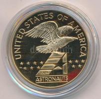 Amerikai Egyesült Államok 1988. "Amerika az űrben - Fiatal asztronauták" Br emlékérem dísz...
