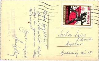 Tata, Érem és kitüntetés kiállítás, Futóné photo, Mihályfi Ernő pecsét a hátoldalon