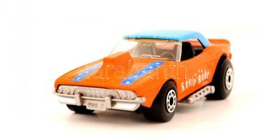 1975 Matchbox Dodge Challenger kisautó, eredeti dobozában, szép állapotban, 7x3,5 cm