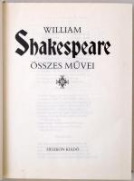 William Shakespeare összes művei. Bp., 1992, Helikon Kiadó. Kiadói műbőr kötés, műanyag védőborítóva...