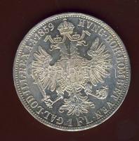 Ausztria 1859A 1Fl Ag T:2 pici ph