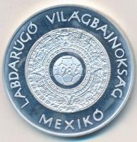 Bognár György (1944-) 1986. "Labdarúgó Világbajnokság Mexikó" Al emlékérem (32mm) T:PP ujj...