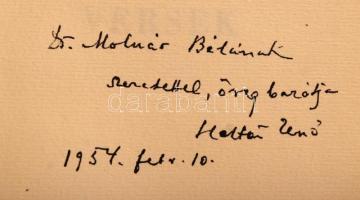 Heltai Jenő: Elfelejtett versek. Budapest, 1947, Uj Idők Irodalmi Intézet. Illusztrált kiadói karton...