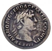 Római Birodalom / Róma / Traianus 103-111. Denar Ag (2,92g) T:2- ü. Roman Empire / Rome / Trajan 103-111. Denarius Ag &quot;IMP TRAIANO AVG GER DAC P M TR P COS V P P / SPQR OPTIMO PRINCIPI&quot; (2,92g) C:VF ding  RIC 219.