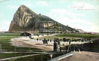 Gibraltar, Rock from Spanish Lines (EK)