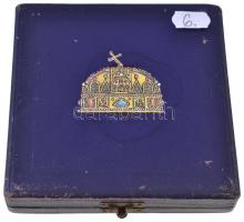 1933. "XXIII. Országos Dalosverseny emlékére" / 1933.VII.2." névre szóló ezüstözött B...