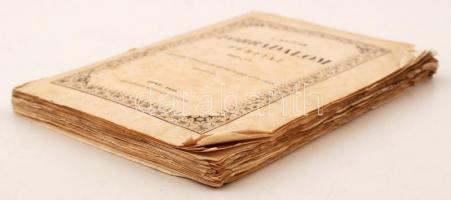 [Szilágyi Sándor]:A magyar forradalom férfiai 1848-1849-ből. Pest, 1850, Heckenast Gusztáv, VIII+247...