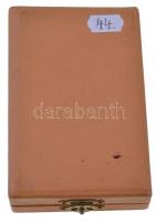 1981. "100 éves a Magyar Vöröskereszt" aranyozott, zománcozott kitüntetés mellszalagon ere...