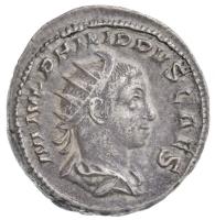 Római Birodalom / Róma / II. Philippus 247. Denar Ag (4,46g) T:2 Roman Empire / Rome / Philippus II 247. Denarius Ag "M IVL PHILIPPVS CAES / PRINCIPI IVVENT"  (4,46g) C:XF RIC 219.