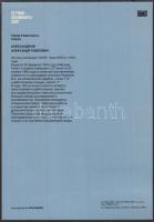 Alekszandr Alekszandrov (1943-) szovjet űrhajós aláírása őt magát ábrázoló bélyegzett fotólapon /

...