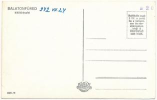 Balatonfüred, Kikötő