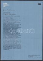 Vlagyimir Dzsanibekov (1942- ) szovjet űrhajós aláírása őt magát ábrázoló bélyegzett fotólapon /

...