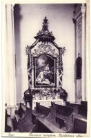 Eger, Ferences templom, Fájdalmas oltár; Szent Ferenc Rend kiadása