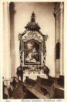 Eger, Ferences templom, Szent Antal oltár; Szent Ferenc Rend kiadása