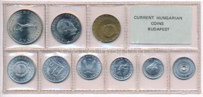 1981. 2f-10Ft 9db klf, érmés forgalmi sor fóliatokban T:1
Adamo FO14