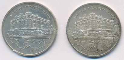 1992. 200Ft Ag "MNB" (2x) T:2 kis patina, ph.
Adamo F13