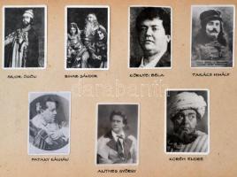 cca 1980 előadóművészek albuma (Benjamino Gigli, Maria Callas, Placido Domingo, Luciano Pavarotti, S...