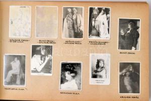 cca 1980 előadóművészek albuma (Benjamino Gigli, Maria Callas, Placido Domingo, Luciano Pavarotti, S...