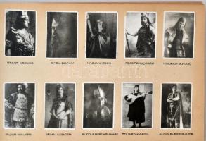 cca 1980 előadóművészek albuma (Benjamino Gigli, Maria Callas, Placido Domingo, Luciano Pavarotti, S...