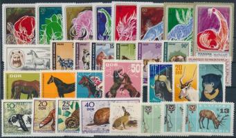 Állat motívum ~1967-1973 31 klf bélyeg, közte sorok, Animals ~1967-1973 31 stamps